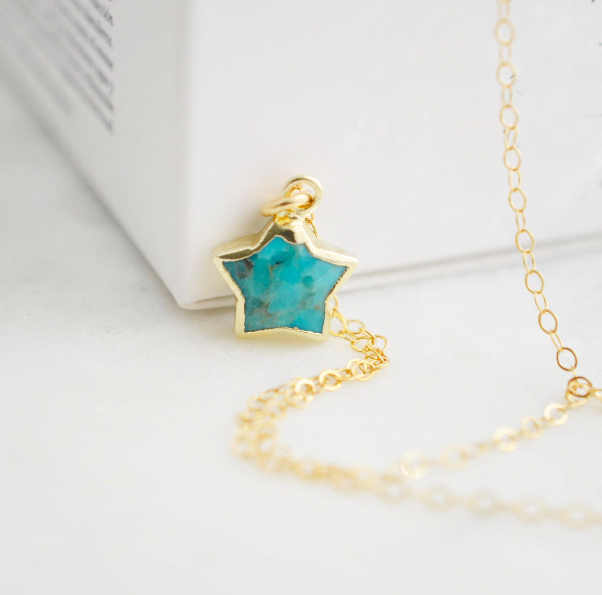 Turquoise Stargazer Necklace