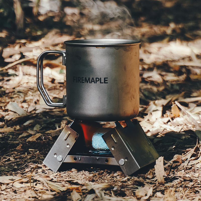 Ultralight Titanium Cup & Spork Set