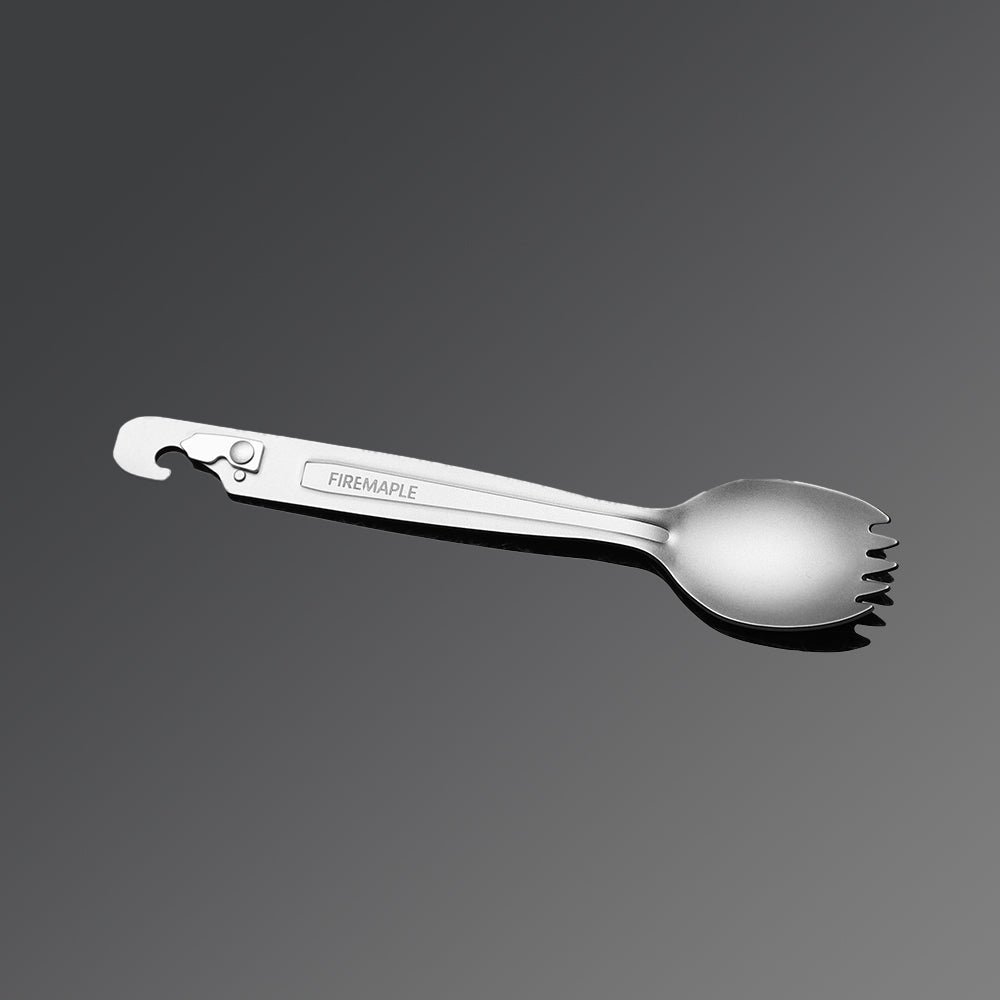 Ultralight Titanium Cup & Spork Set