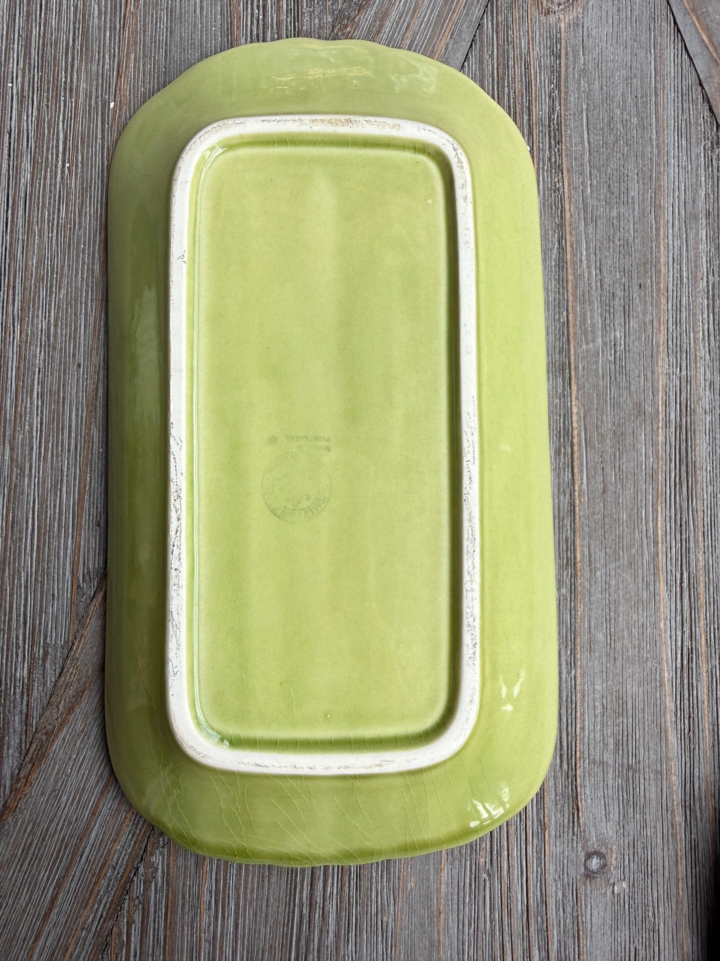 Vintage Asparagus Serving Plate