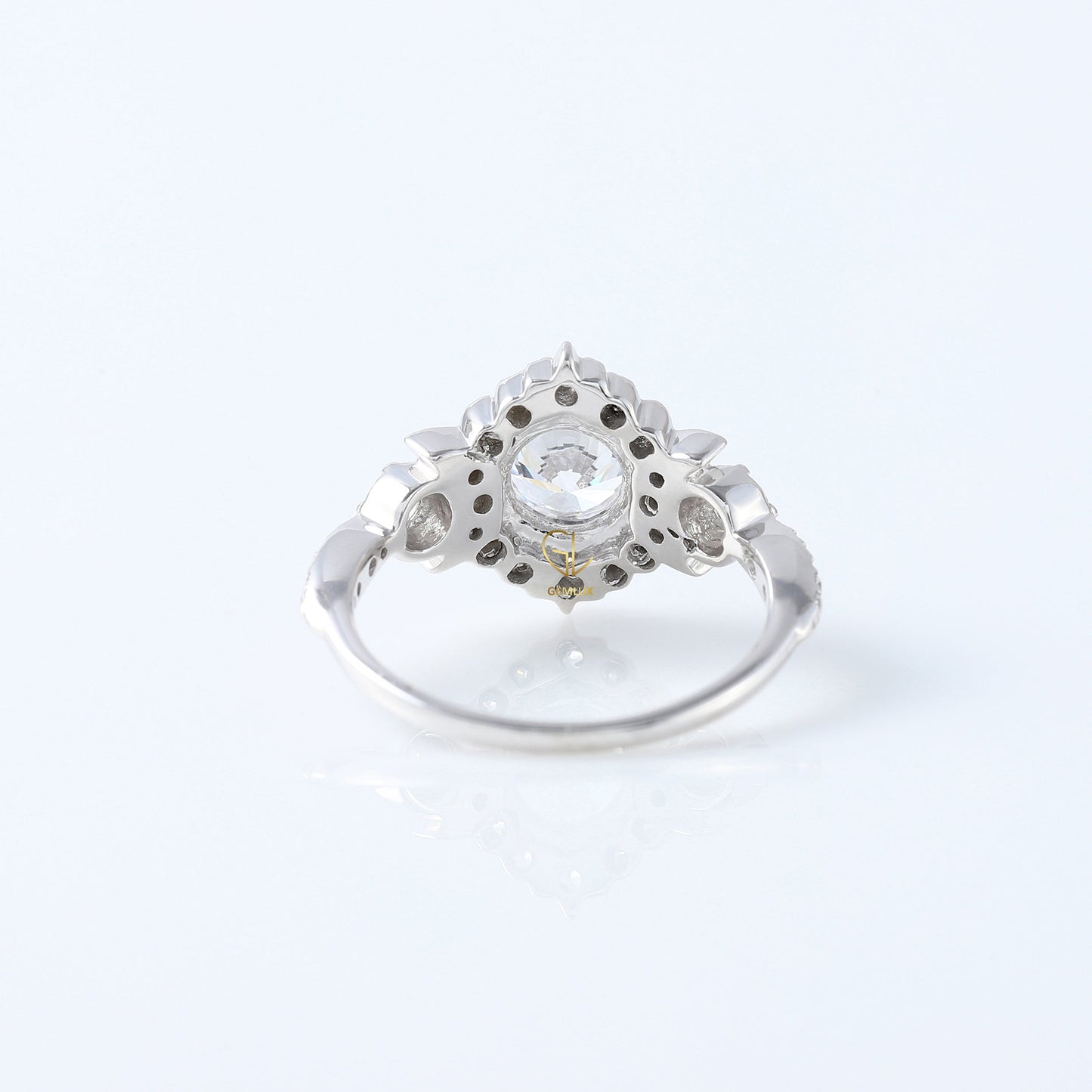 Vintage Style 1 Ct Round Cut Lab Grown Diamond Edwardian Ring