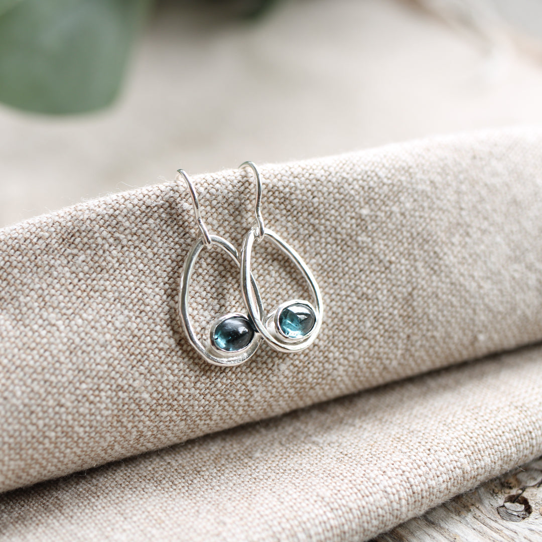 Kyanite drop earrings