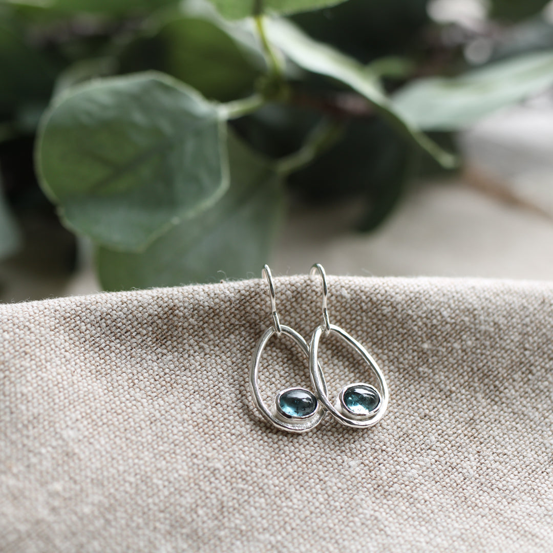 Kyanite drop earrings