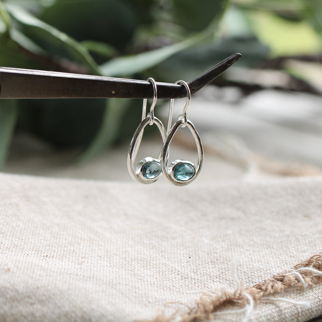 Kyanite drop earrings