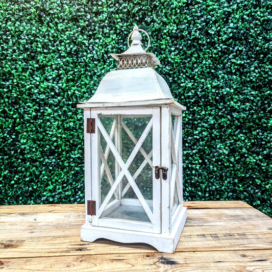 White Bella Lanterns