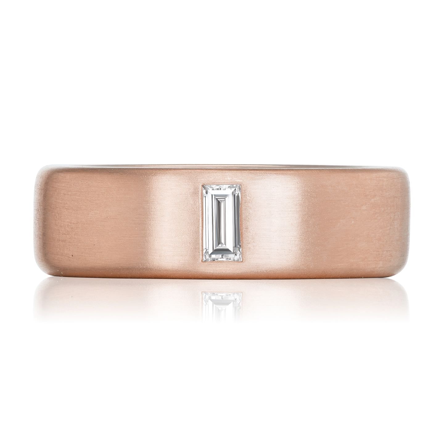 ・BROOKLYN・7mm Wide Band, Baguette Diamond