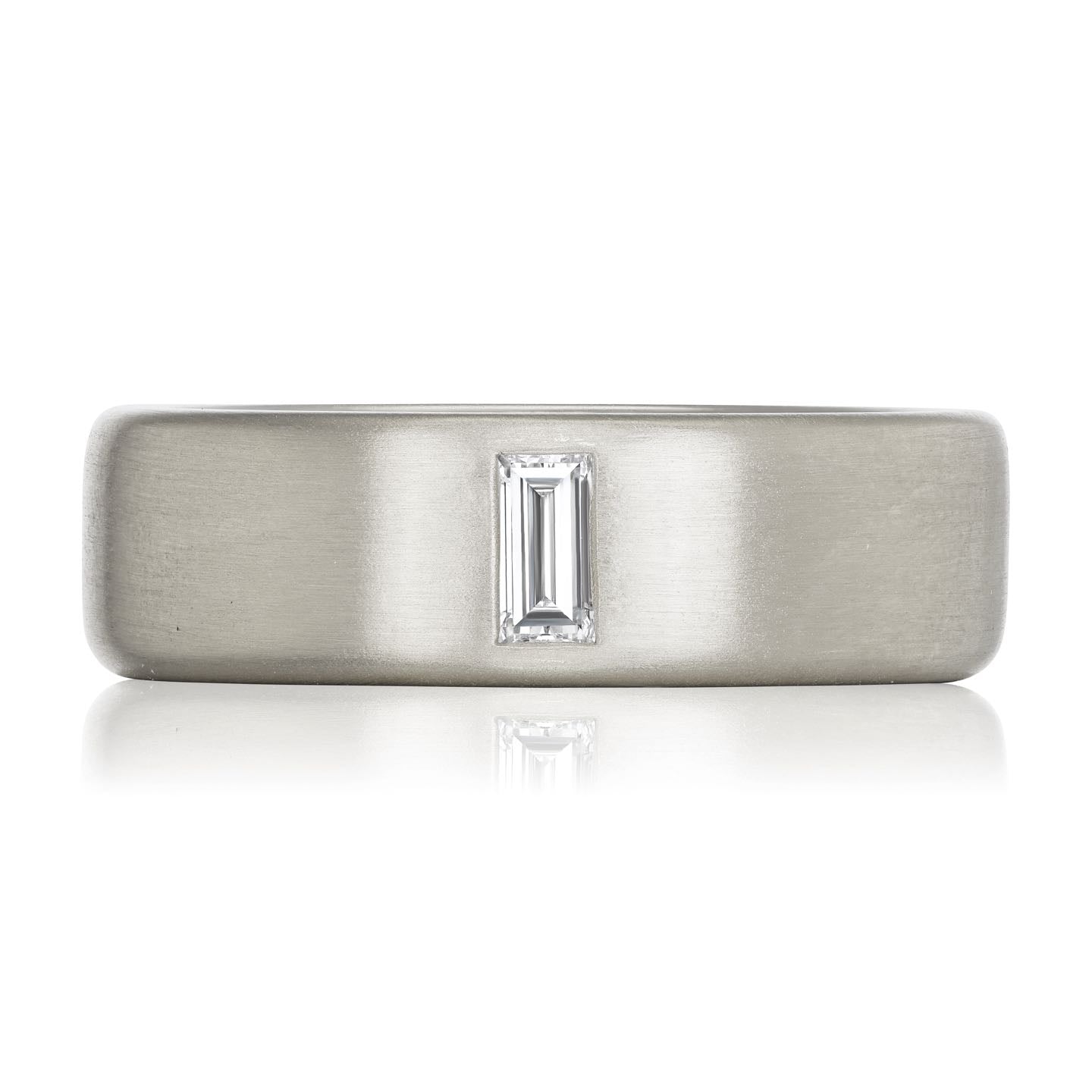 ・BROOKLYN・7mm Wide Band, Baguette Diamond