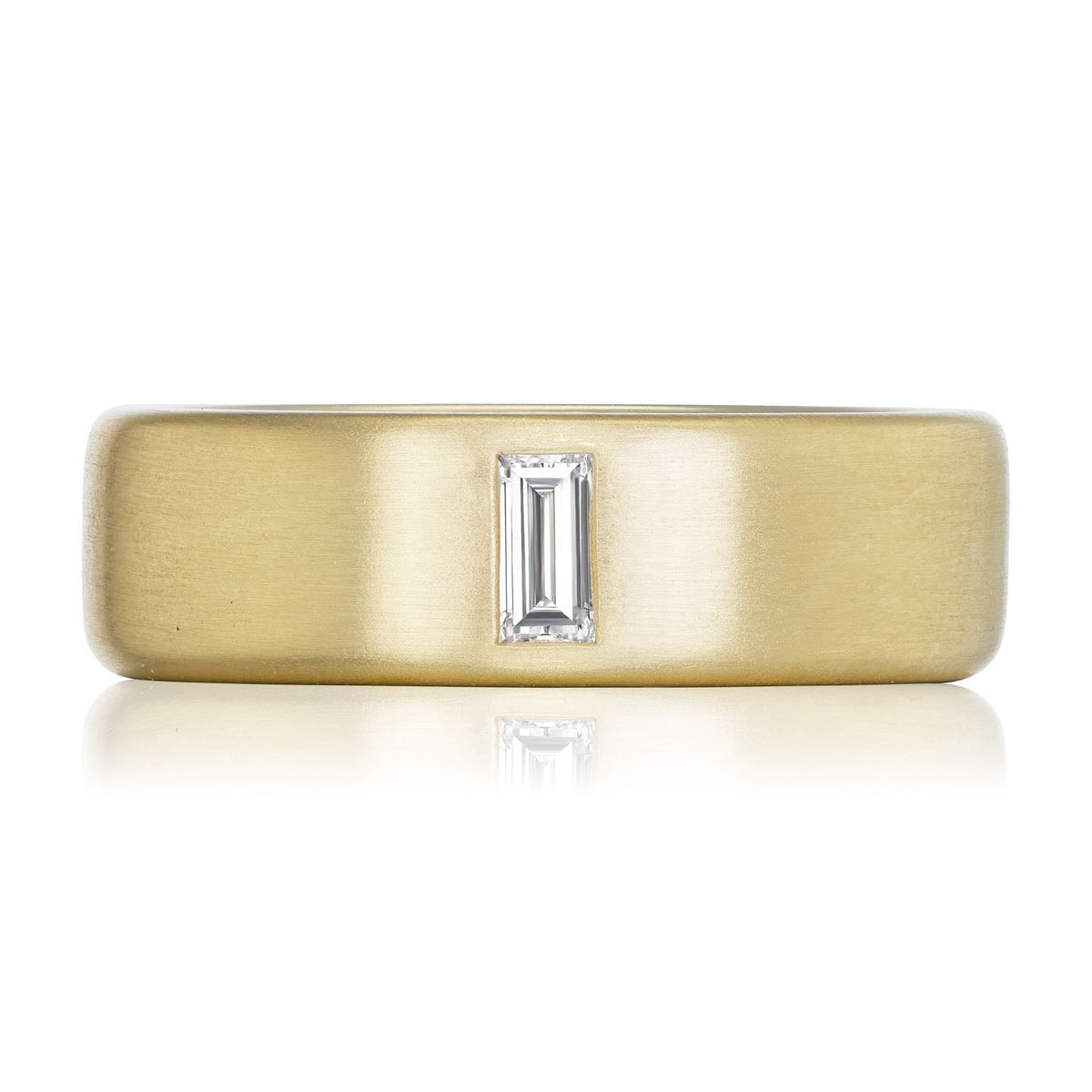 ・BROOKLYN・7mm Wide Band, Baguette Diamond