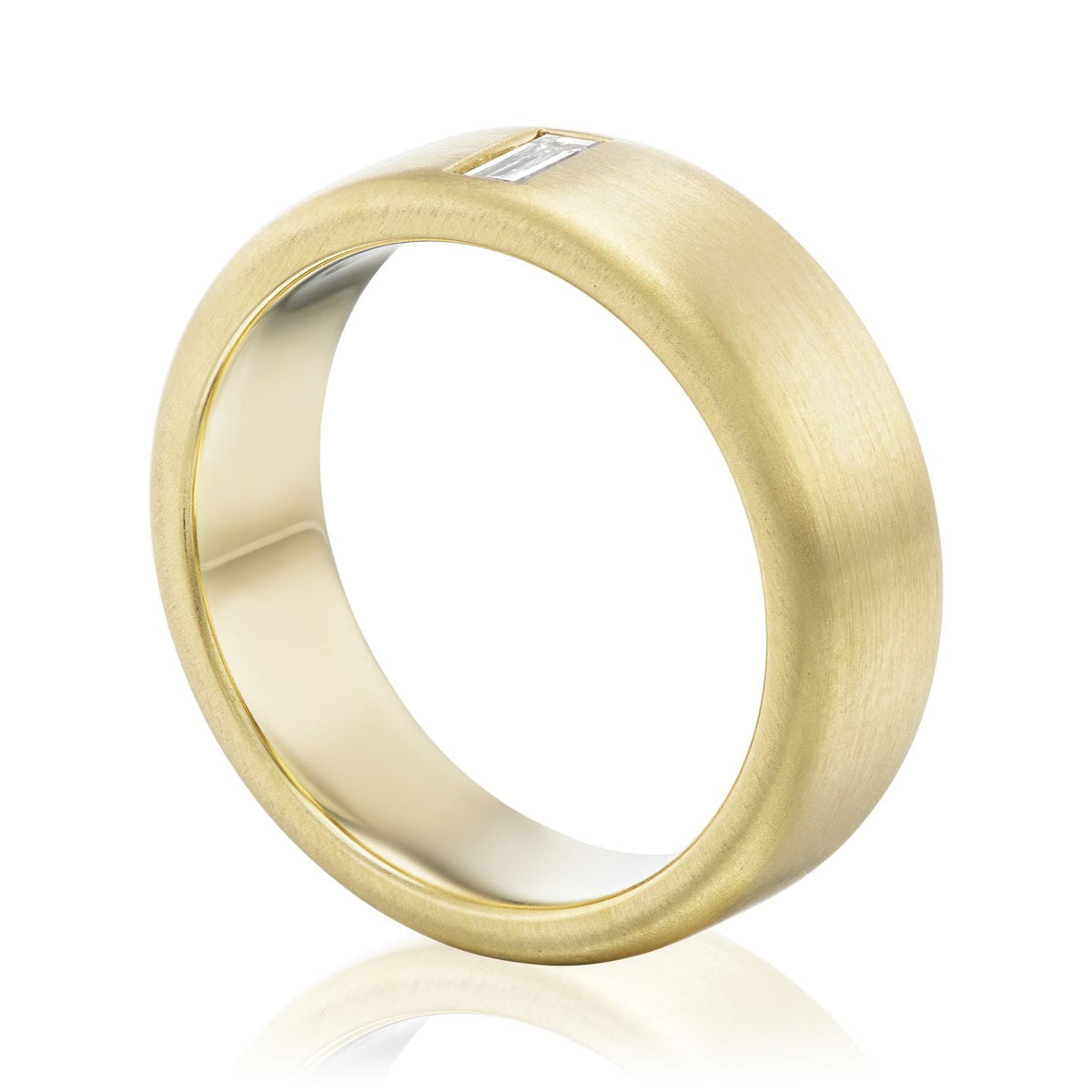 ・BROOKLYN・7mm Wide Band, Baguette Diamond