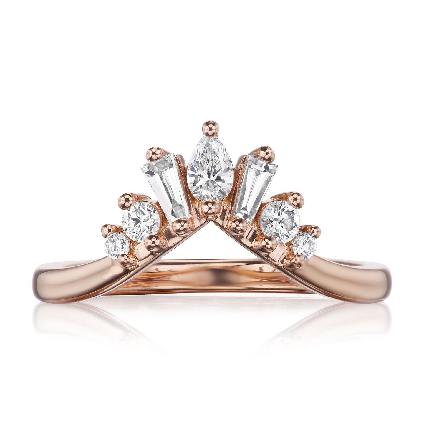 ・WISTERIA・Fancy Diamond Contour Band