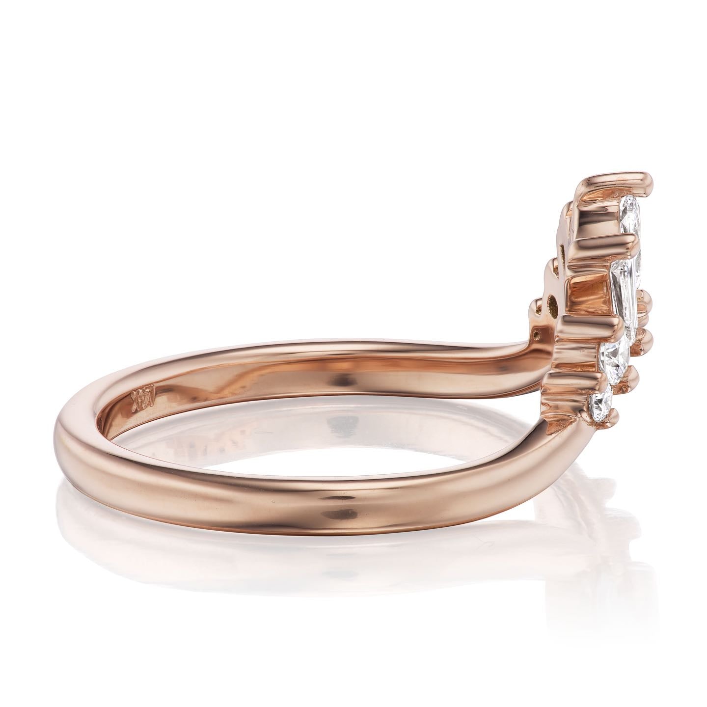 ・WISTERIA・Fancy Diamond Contour Band