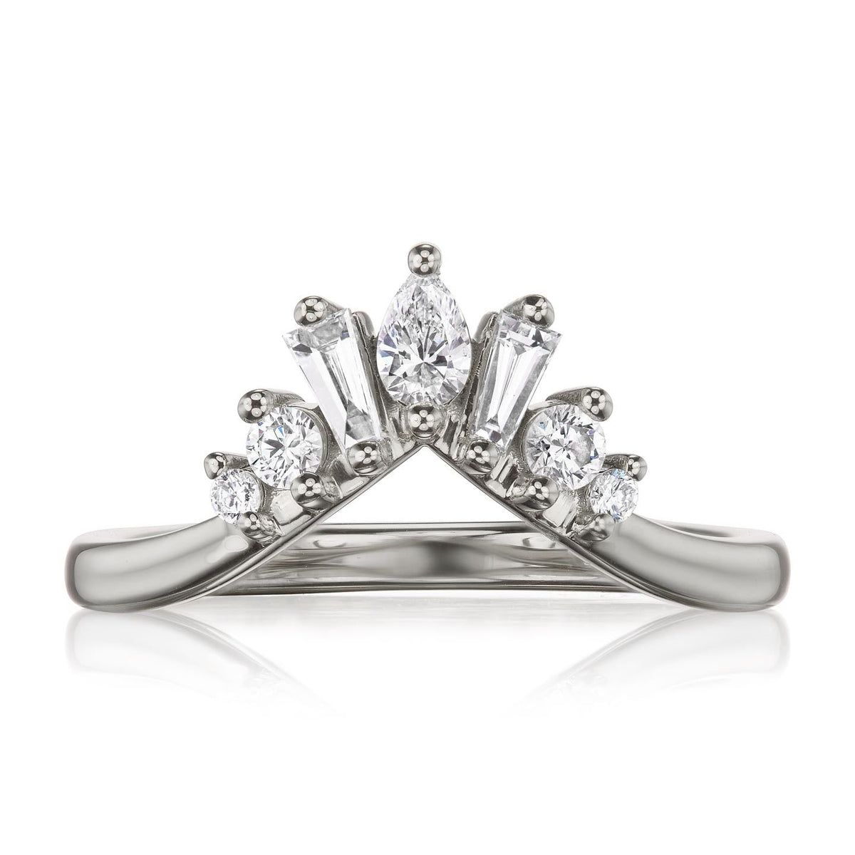 ・WISTERIA・Fancy Diamond Contour Band
