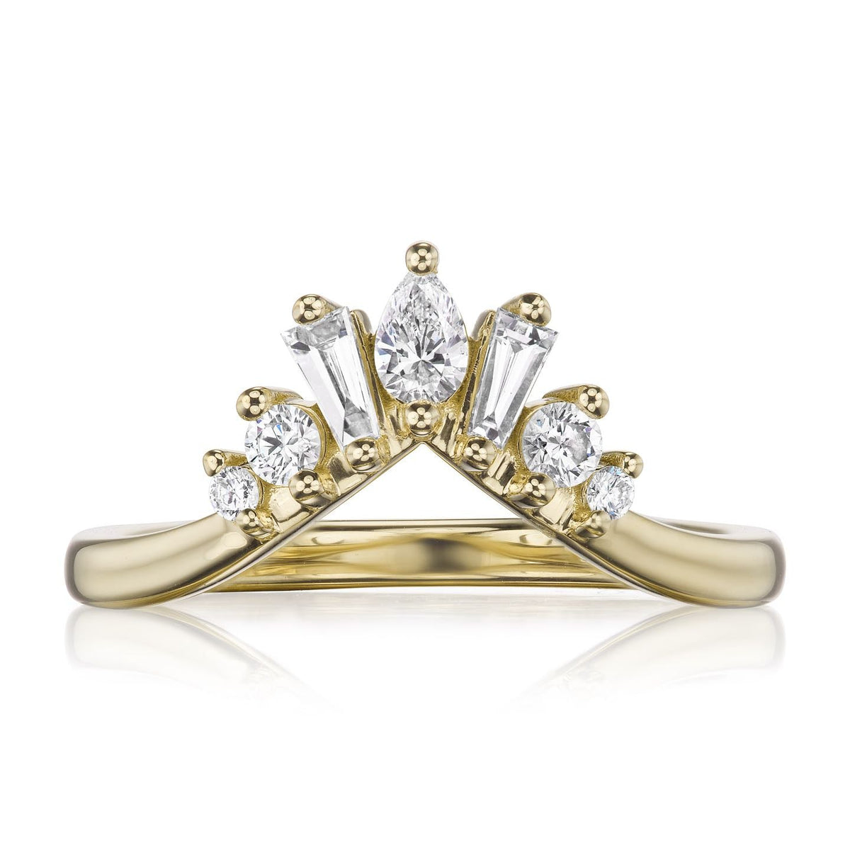 ・WISTERIA・Fancy Diamond Contour Band