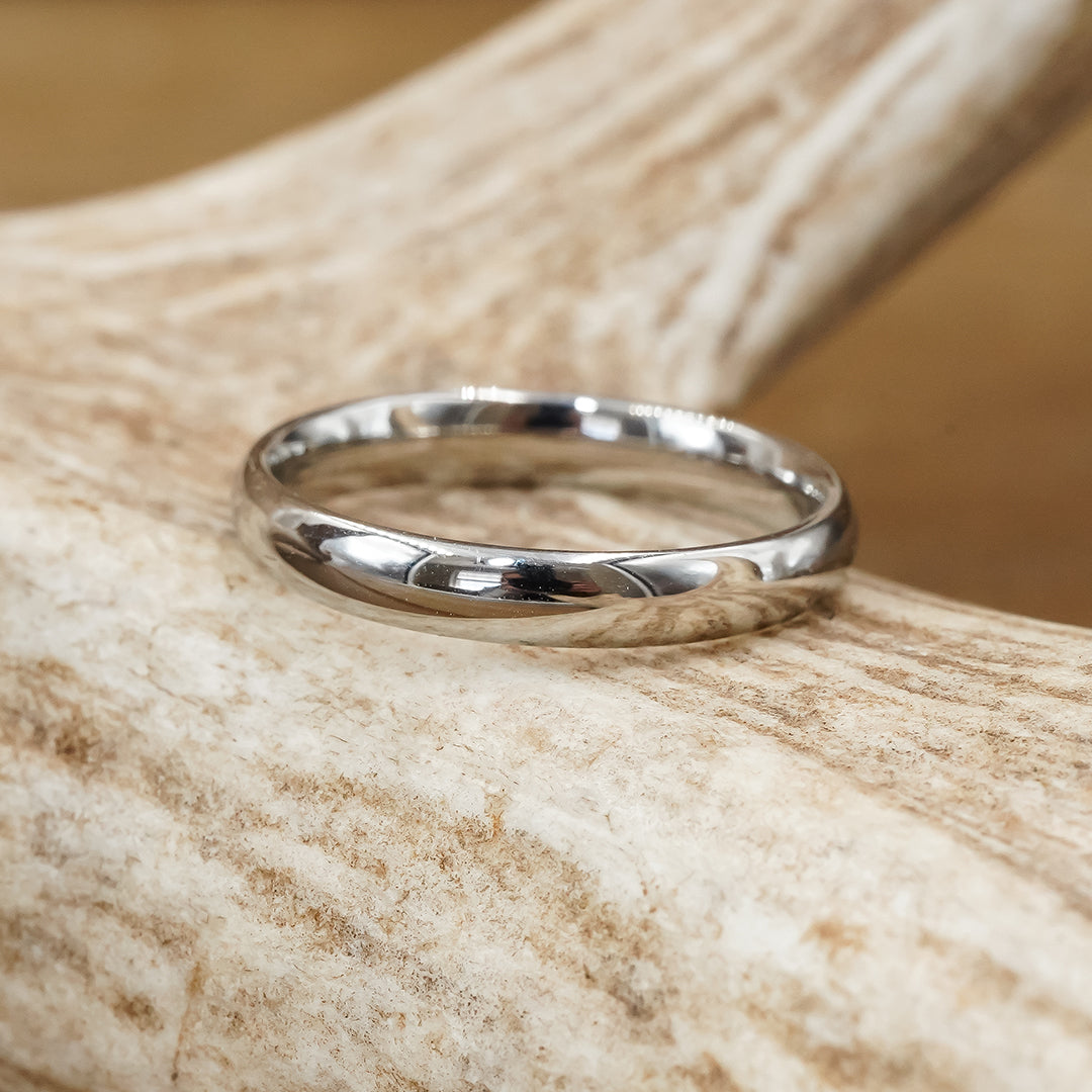 Stainless Steel Wedding Band - Activity Band