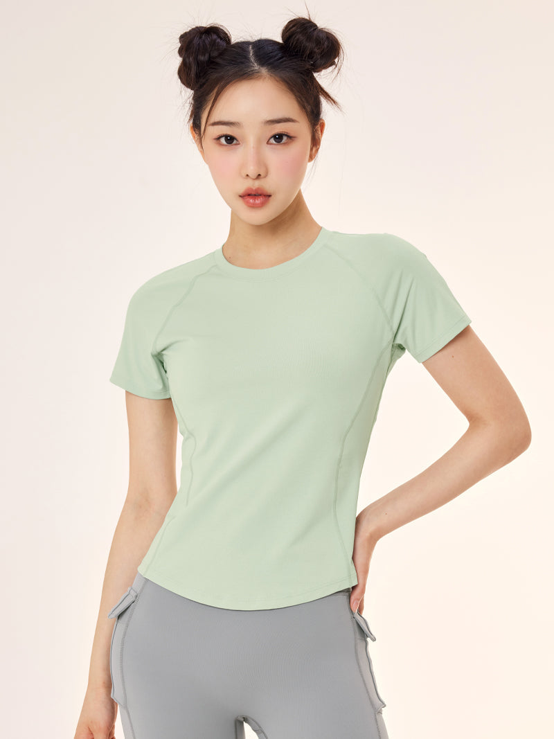 [1+1] Daily Feather Slim Fit Short Sleeve