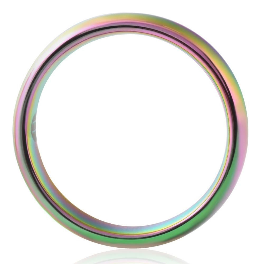 Multi Color 5mm Comfort Fit Tungsten Ring Wedding Band
