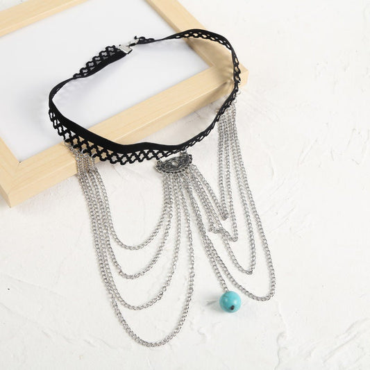 Latest in 2025 - Bohemian antique silver leg chain