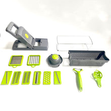 Load image into Gallery viewer, 14Pcs Vegetable Cutter Multifunctional Mandoline Slicer Fruit Potato Peeler
