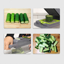 Load image into Gallery viewer, 14Pcs Vegetable Cutter Multifunctional Mandoline Slicer Fruit Potato Peeler
