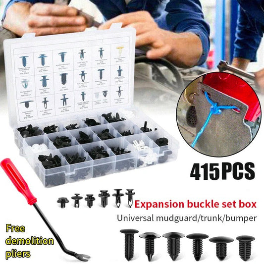 Car set plastic rivet buckle（415PCS）