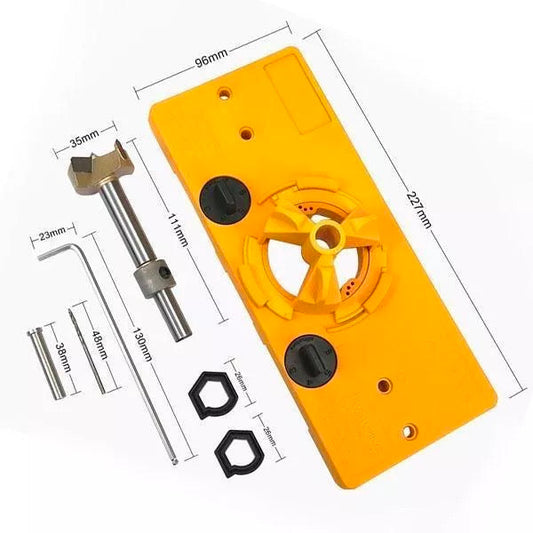35mm Hinge Drilling Jig Woodworking Tool Set