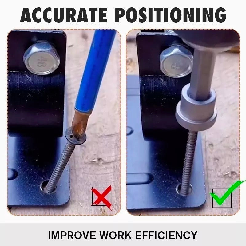 5pcs Magnetic Positioning Screwdriver Bits