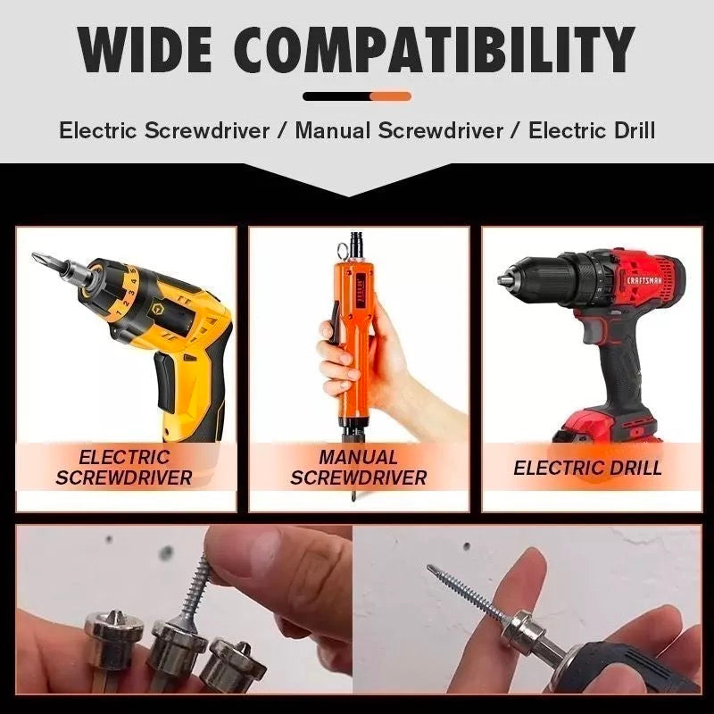 5pcs Magnetic Positioning Screwdriver Bits
