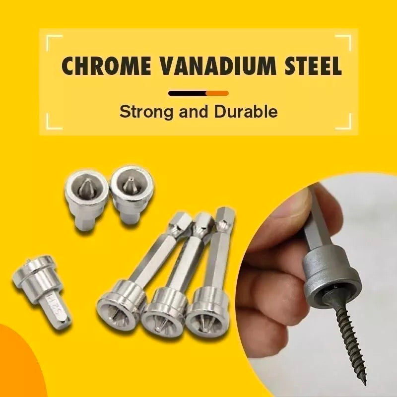 5pcs Magnetic Positioning Screwdriver Bits