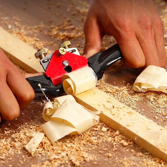 ADJUSTABLE BLADE SPOKE HIGH QUALITY METAL WOODWORKING BIRD PLANER
