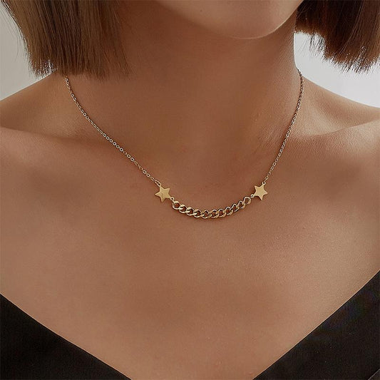 Star chain necklace