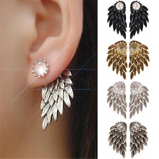 Angel wings earrings