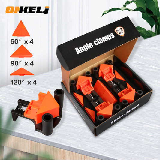 Clamp set (4pcs) + FREE 60°, 90° & 120° heads