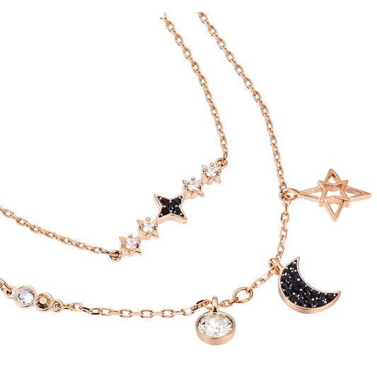 ✨Star and Moon Clavicle Necklace