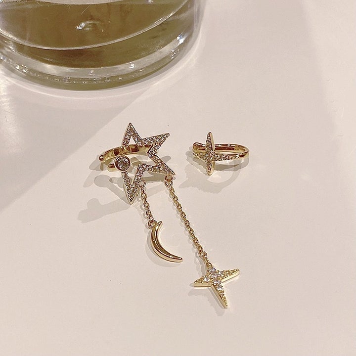 Starlight Asymmetrical Earrings