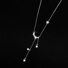 Load image into Gallery viewer, 2025 Star and Moon Tassel Necklace
